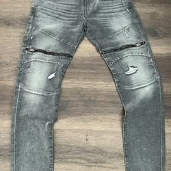 7 Fam Biker Jeans