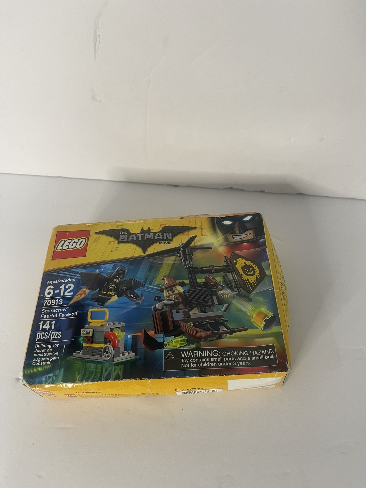 LEGO Batman Movie Scarecrow Fearful Face-Off (70913) 141 pcs - SEALED