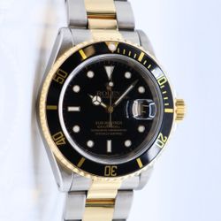 Rolex GMT Master II Coke 40 Black Dial 16710