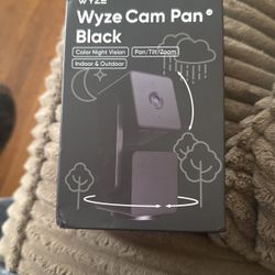 Indoor/ outdoor Camera Wyze Cam Pam Black- NIB