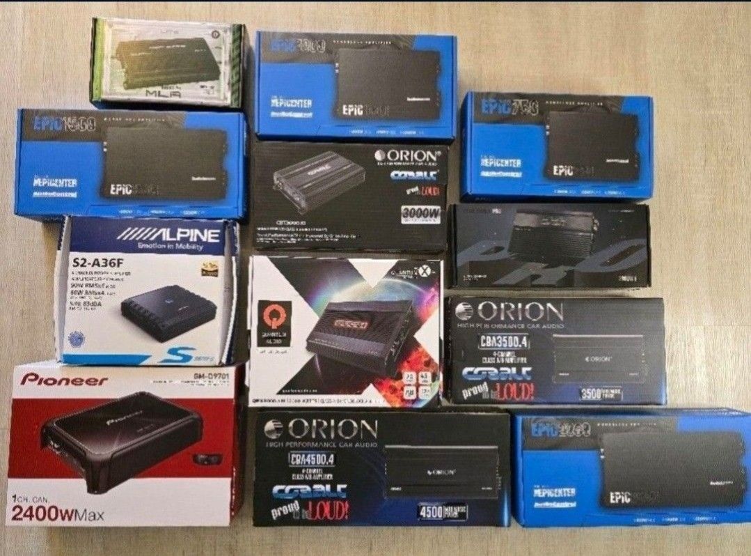 New Car Amplifiers