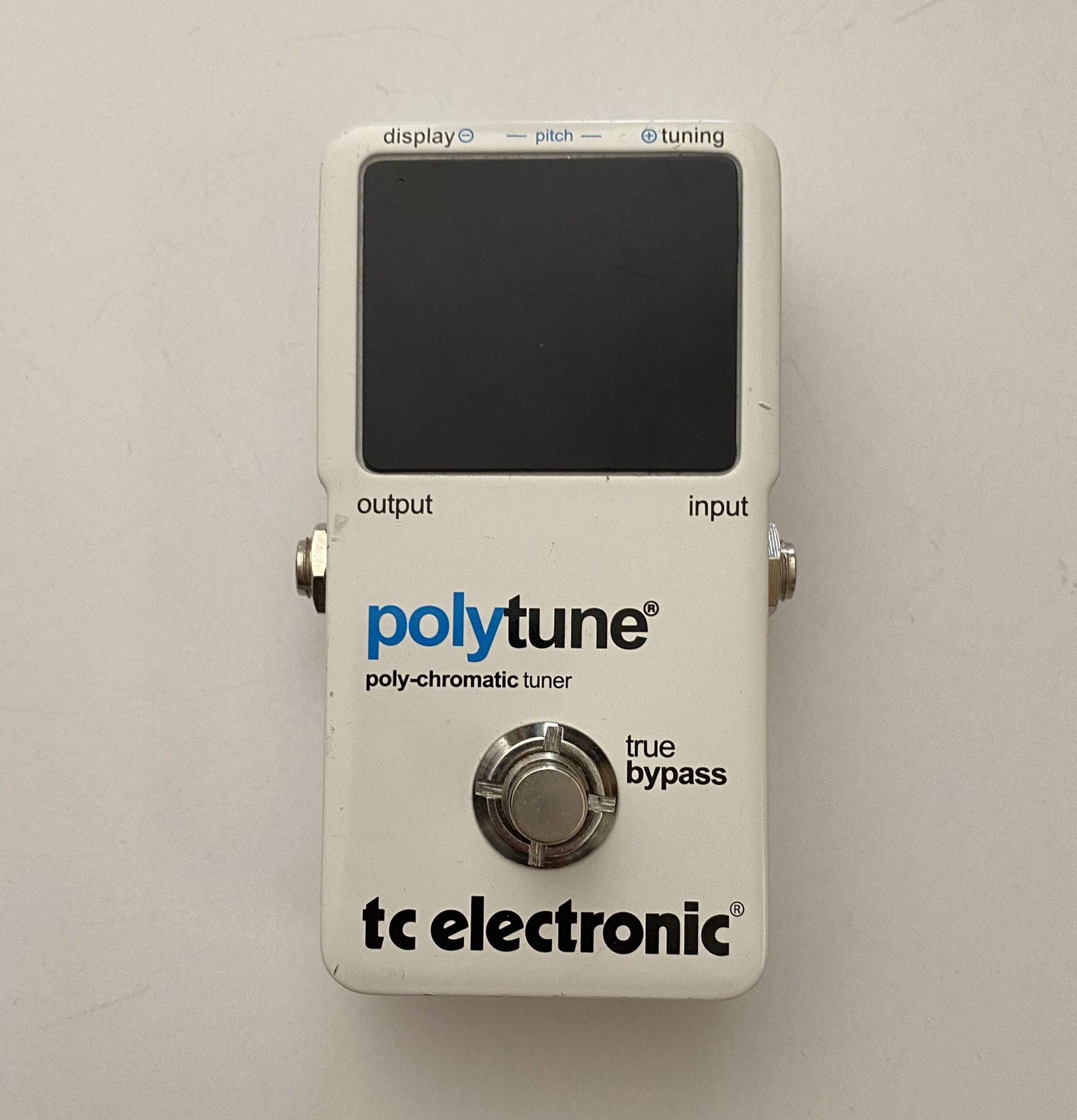 TC Electronic Polytune Guitar Tuning Pedal