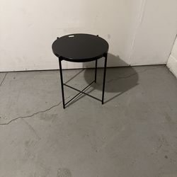 IKEA GLADOM Black Tray Table