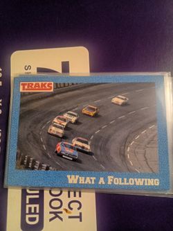  Richard Petty #43 Traks 1991 Card #15 Leading The Way