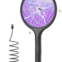 YISSVIC Electric Fly Swatter 4000V Bug Zapper Racket