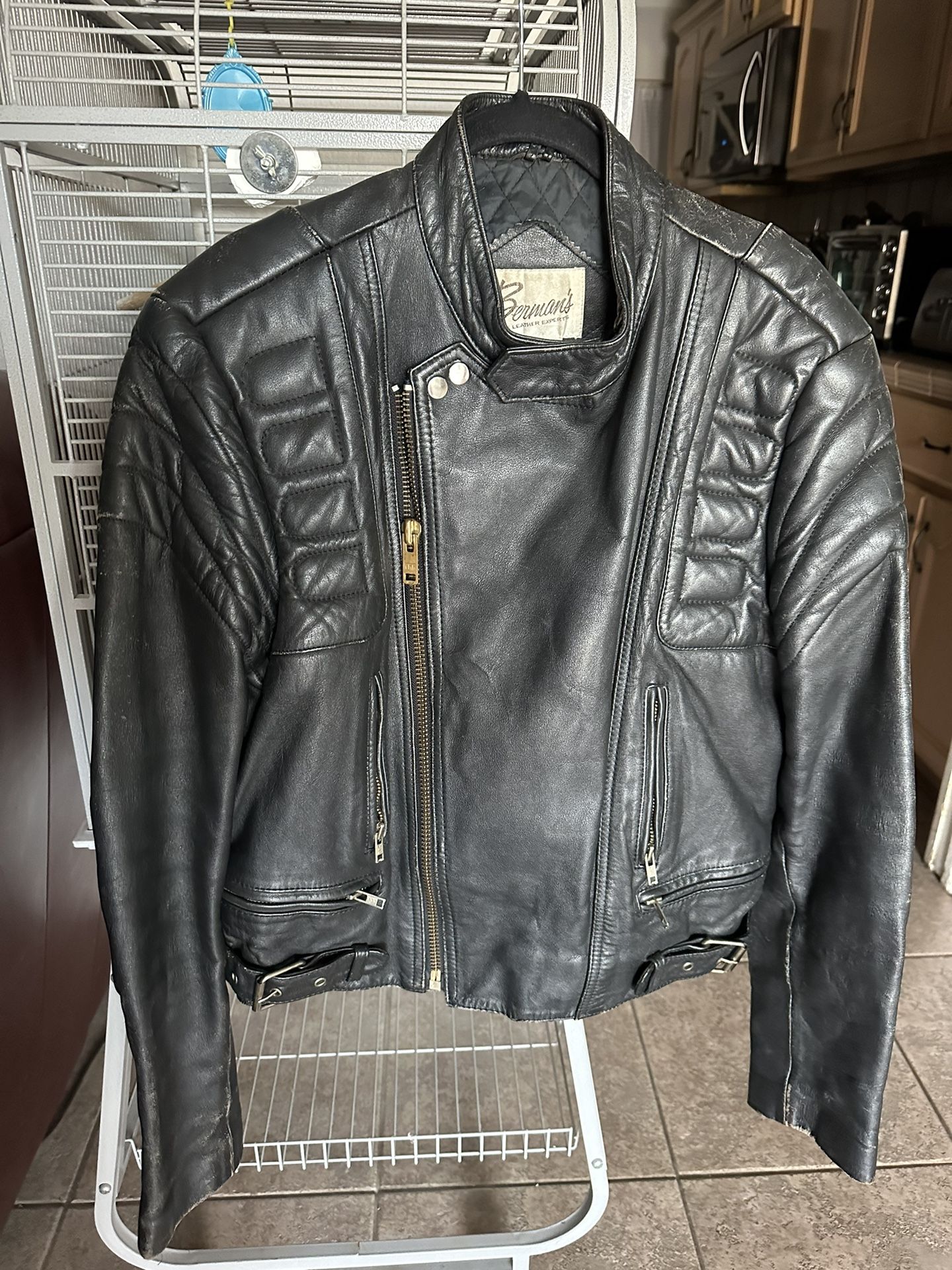 Motorcycle Leather Jacket