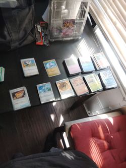 Pokemon cards.