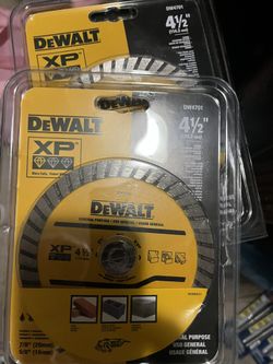 Dewalt 4 1/2 XP  Blade