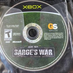 Army Men: Sarge's War (Microsoft Xbox, 2004)