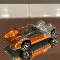 HOT WHEELS Redlines 1968 Chaparral 2G Brown w/Blk Interior Needs Work
