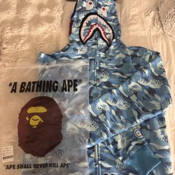 Bape Zip Up Hoodie 