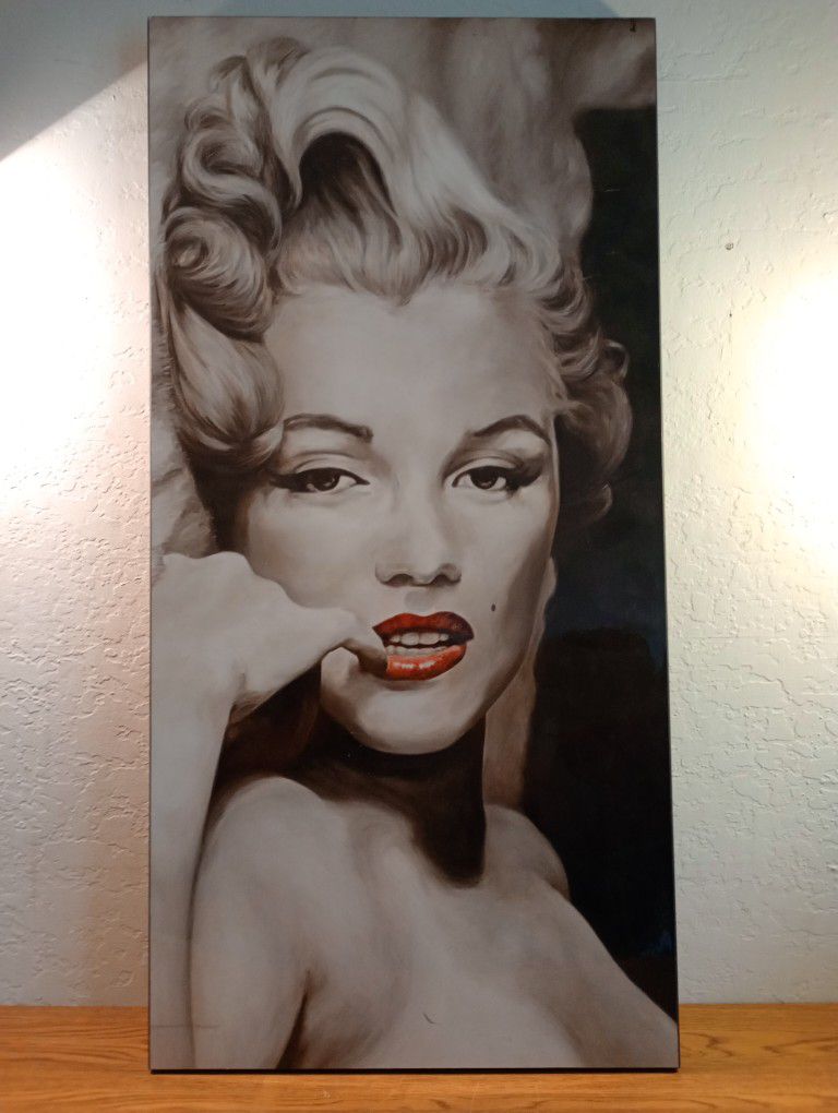 Gig And Tall Beautiful Painting Picture Of Marilyn Monroe 