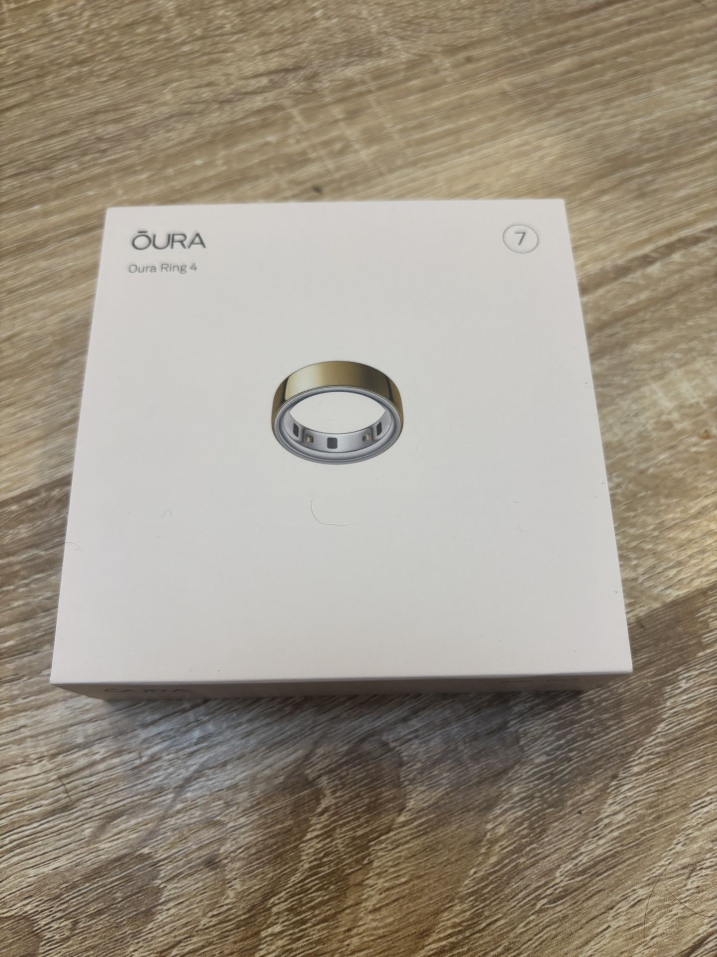 Oura Ring Size 7 Gen 4th New Gold