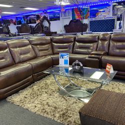 Power Recliner Sectional 50% Off Now Starting At $1199 Huge Liquidation Sale!! (LIMITED TIME)