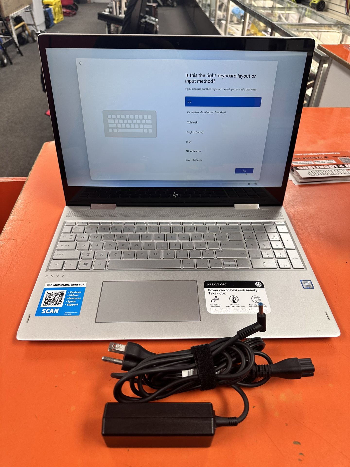 HP ENVY x360 Convertible Laptop