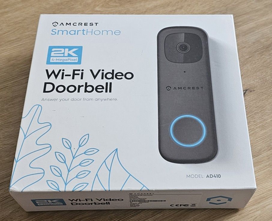 Amcrest Ad410 Doorbell Camera