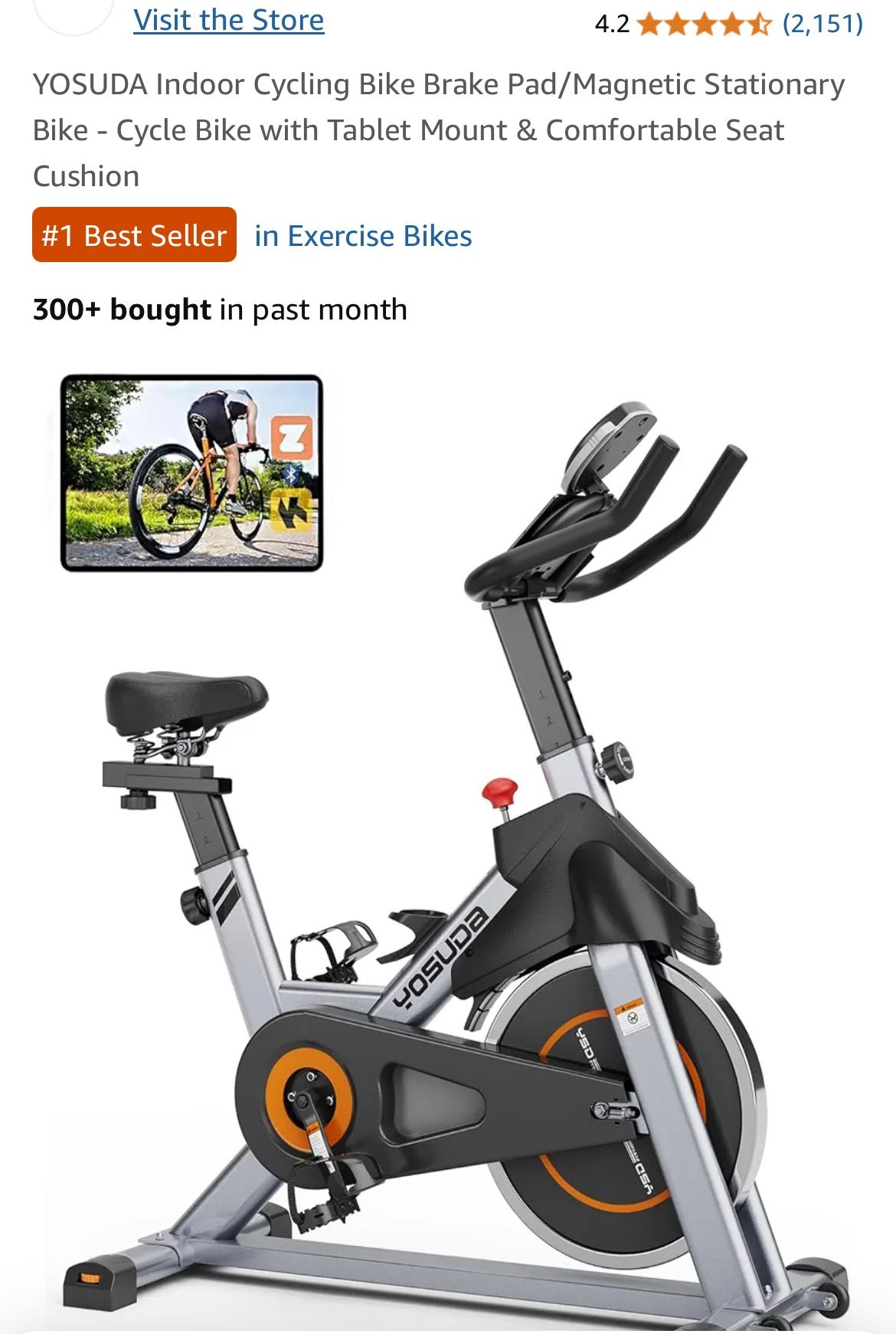 Yosuda Exercise bike