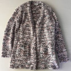 Fuzzy Cardigan Size L