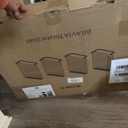 Selling a brand new, factory sealed Sony BRAVIA Theater Quad (HT-A9M2) premium home theater system.