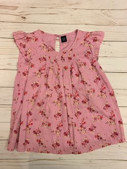 5t Baby gap girls floral blouse