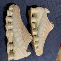 Nike Shox Tl Pearl White Particle Pink 8m9.5W
