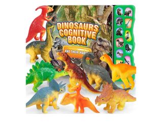 Dinosaur Sound Book With Toy Figurines