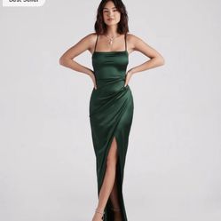Emerald Green Prom Dress 