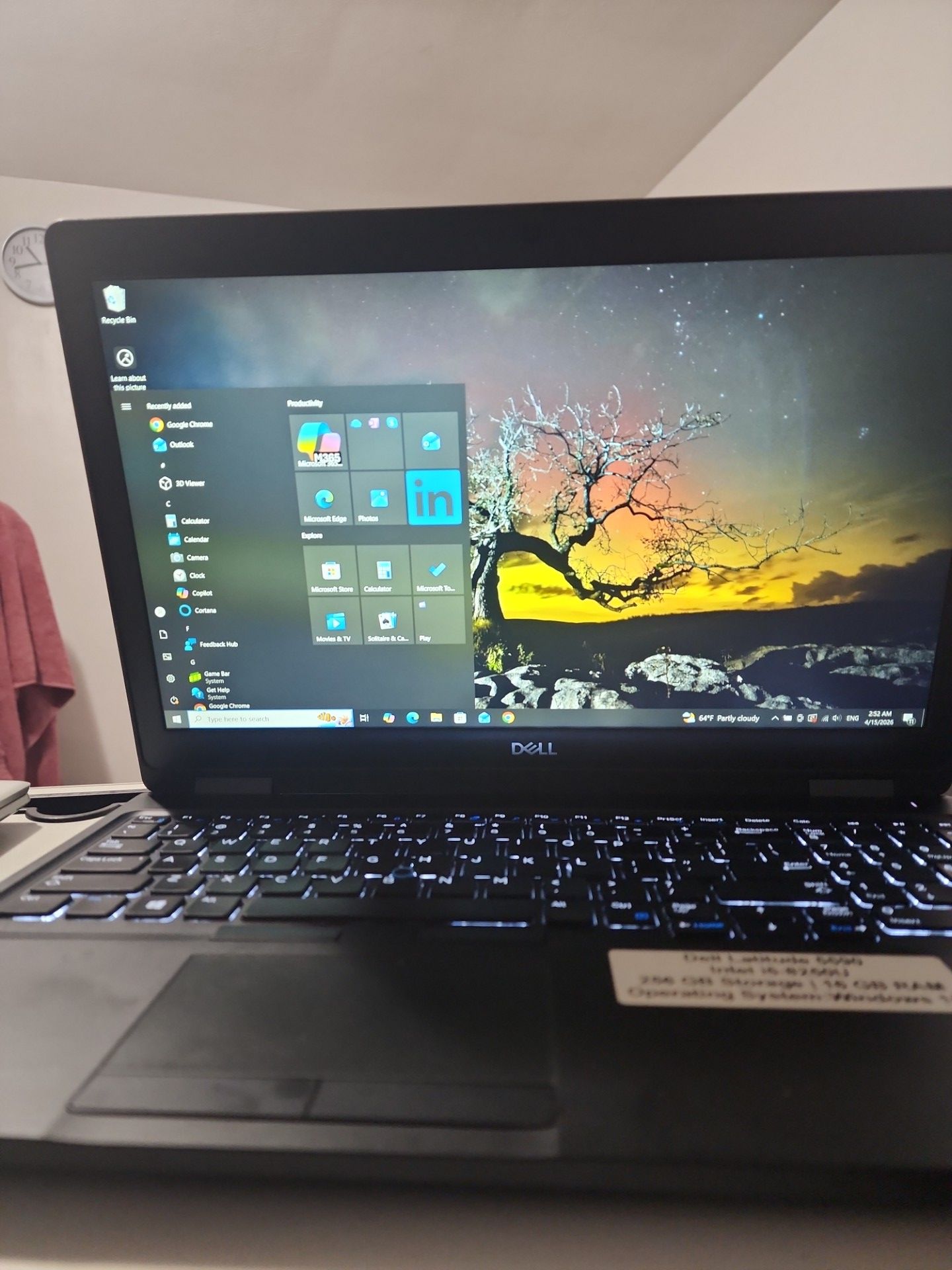 Dell laptop