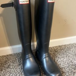 Hunter boots, size 8 
