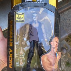 AEW : Rick Starks ( Opened Box ) Chase Action Figure