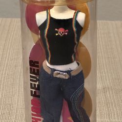 Vintage Barbie Fashion Fever Tank Top & Jeans Set  