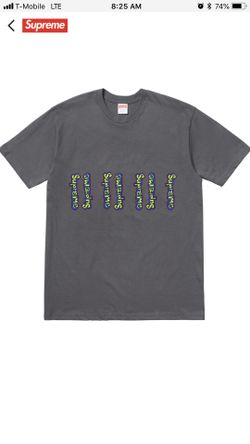 Supreme gonzo size L grey