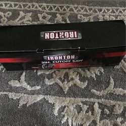 Ironton 3 inch cutoff saw