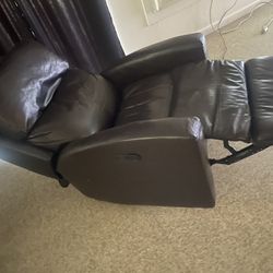 Recliner With Button To Recline