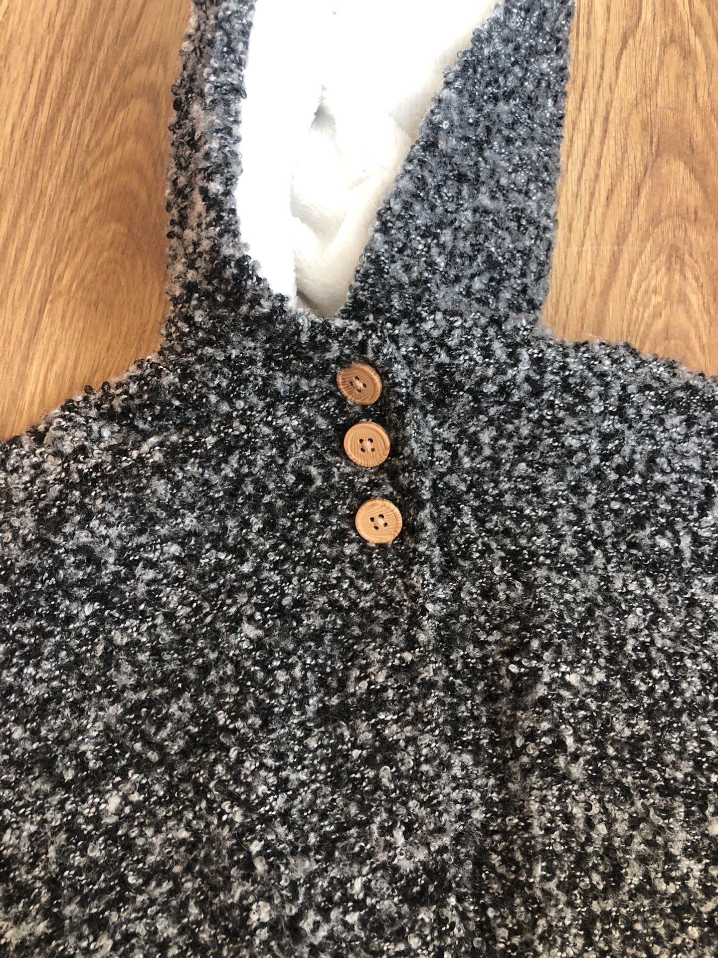 Baby Toddler 12 Month Shaw Black Fleecey