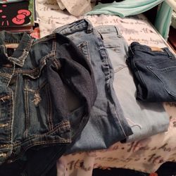 True Craft Jeans And Rue 21 Jean Jacket
