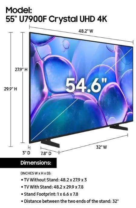 Samsung 55” TV