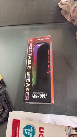 Portable speaker