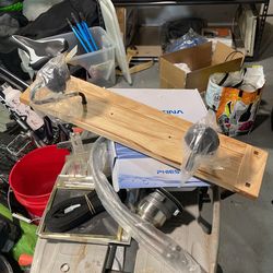 Wooden Vanity Light