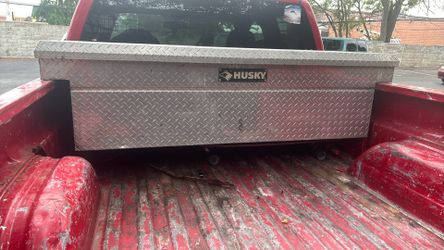Husky tool box for truck