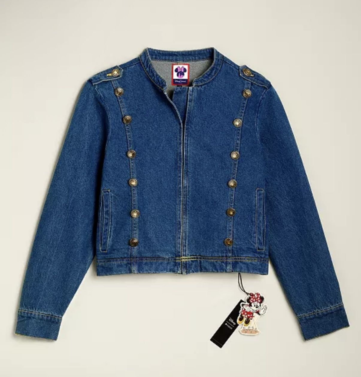 Minnie Majorette Denim Jacket, Created for Macy's ( Size Small)