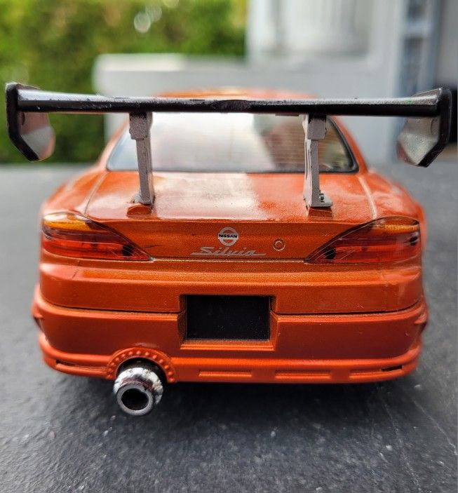 Boley 1/24 x-tuner Red Nissan Silvia With Working Lights for Boley 1/24 x-tuner Red Nissan Silvia With Working Lights for