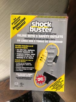 Shock buster construction outlet