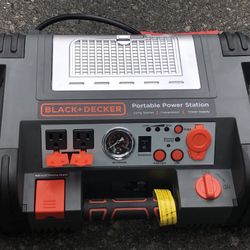 Black And Decker Portable Power Station