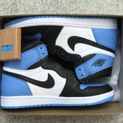 Brand New Air Jordan 1 High OG ‘UNC Toe’ – Size 7–13 – Authentic – $195 (Local Pickup)
