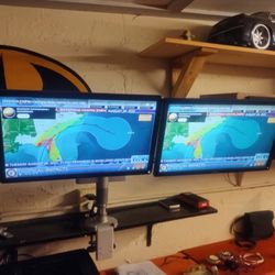 Articulating Dual Monitor Bracket 