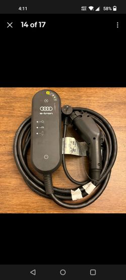 Audi e-tron EV Charger  PHEV Charging cable w/ 120v Nema 5-15 Plug