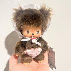Sekiguchi Monchhichi Baby Girl Doll