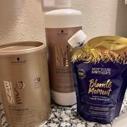 Salon Quality Hair Bleaching Kit - Schwarzkopf & Not Your Mothers