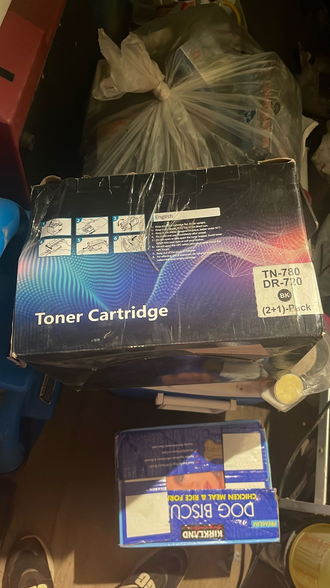TONER CARTRIDGE TN-780 /DR-720 BLACK (2+1)PACK